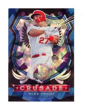 2020 Chronicles Crusade BLUE ICE #9 Mike Trout /99 - Los Angeles Angels 🔴⚪️ (W)