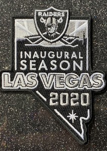 raiders inaugural patch