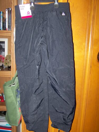 Reebok Relaxed Black Holgados Pants for Girl Size 7/8 ~ New with Tags