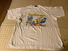 Vintage XXCVIII The Wildside Single Stitch T Shirt XL Screen Star Best "Dad's Dr