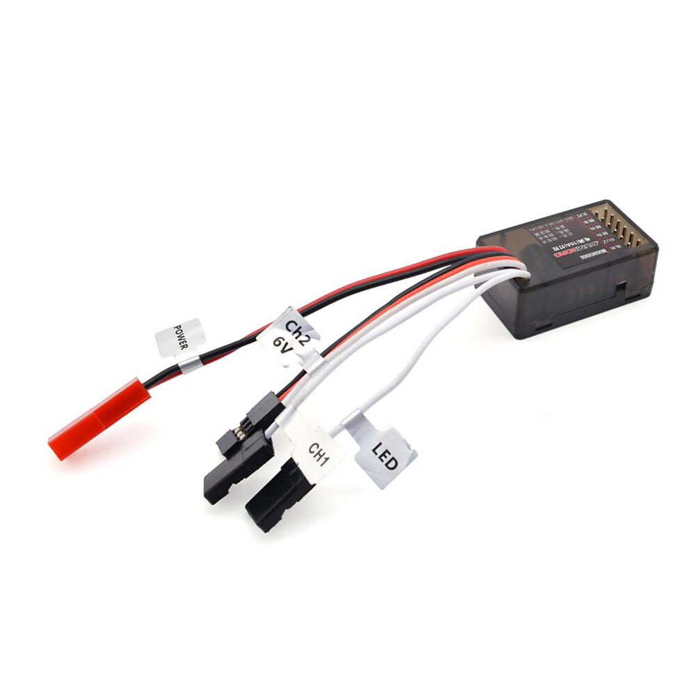 Hobbypower RC 10A ESC Brushed スピード コントローラー 適用 1/16-24 RC カー、 ボート、 トランク 「w/brake」ブレーキ付け rdzdsi3 Amazon.co.jp: Hobbypower RC 10A ESC Brushed スピード