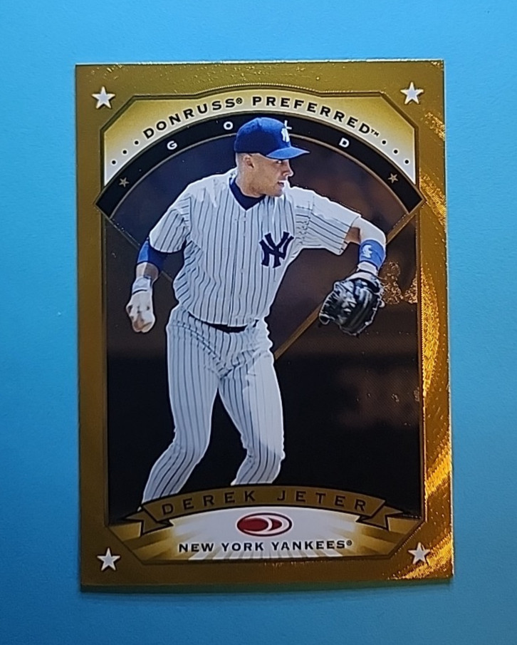 1997 Donruss Preferred Gold Derek Jeter New York Yankees #125