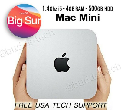 Mac Mini - OS Big Sur 11 EXCELLENT condition - 1.4GHz i5 4GB RAM 