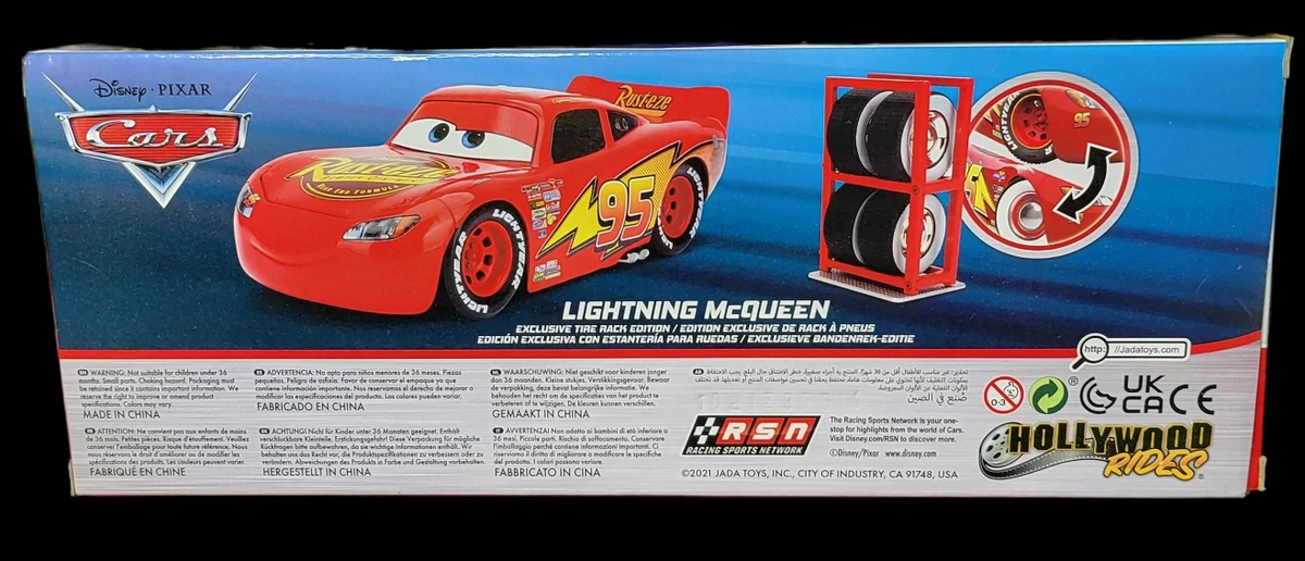 Buy Jada Toys 1:24 Scale Disney Pixar Lightning McQueen Crash Car