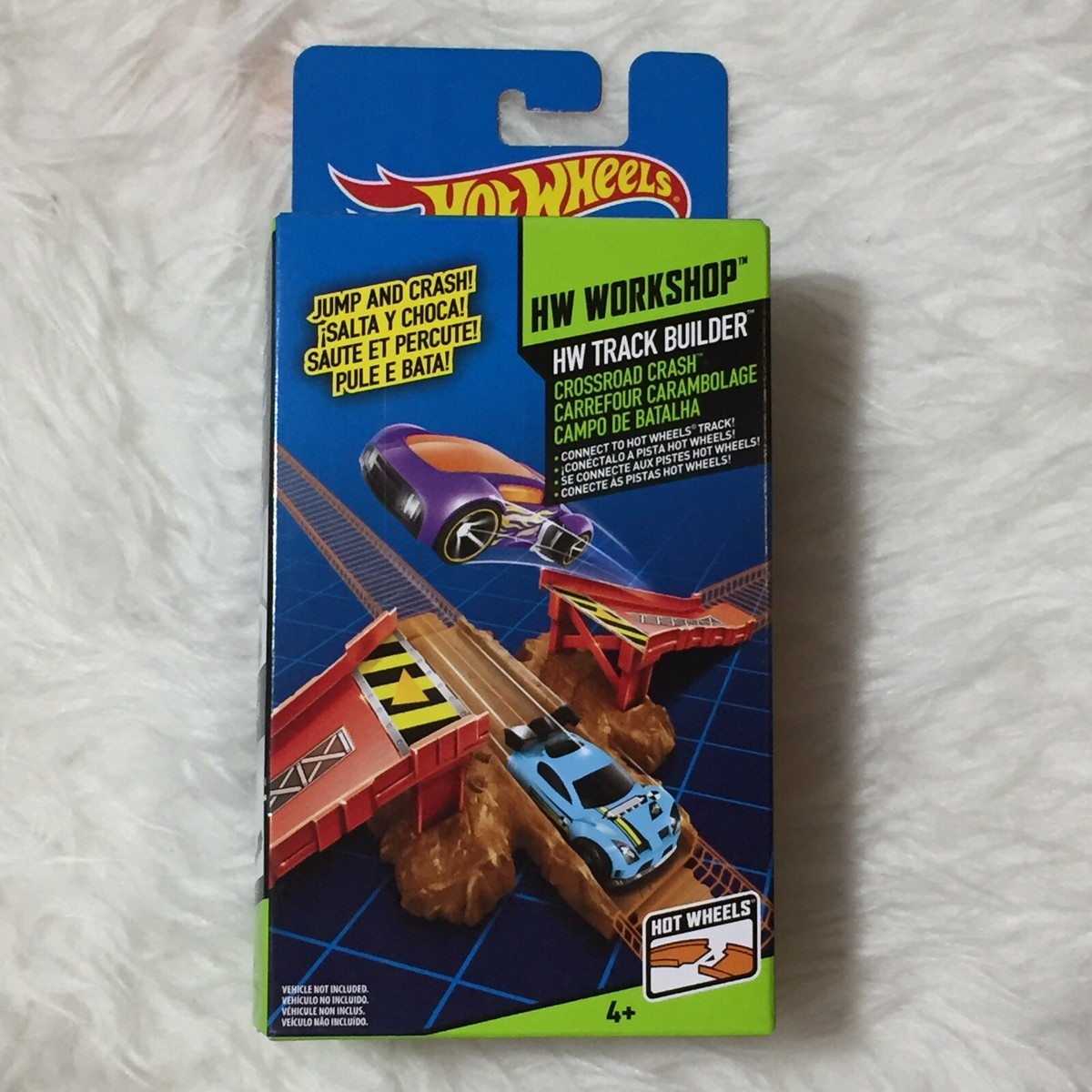 Hot Wheels HW Workshop HW Track Builder Crossroad Crash