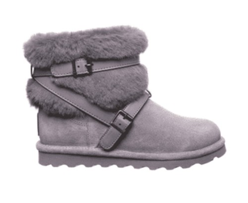 BEARPAW KIERA BOOTS, 2372W, GRAY FOG 