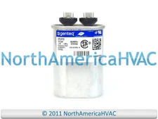 Capcom Oval Run Capacitor 12.5 uf MFD 370 volt vac 50/60 hz Fits CAP011253O
