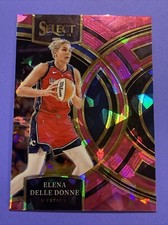 Elena Delle Donne 2024 Panini Select WNBA Pink Ice Prizm Premier Washington