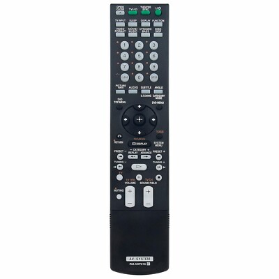 New RM-ADP015 Remote for Sony DVD Home Theater System HCD-HDX500 DAV-HDX500