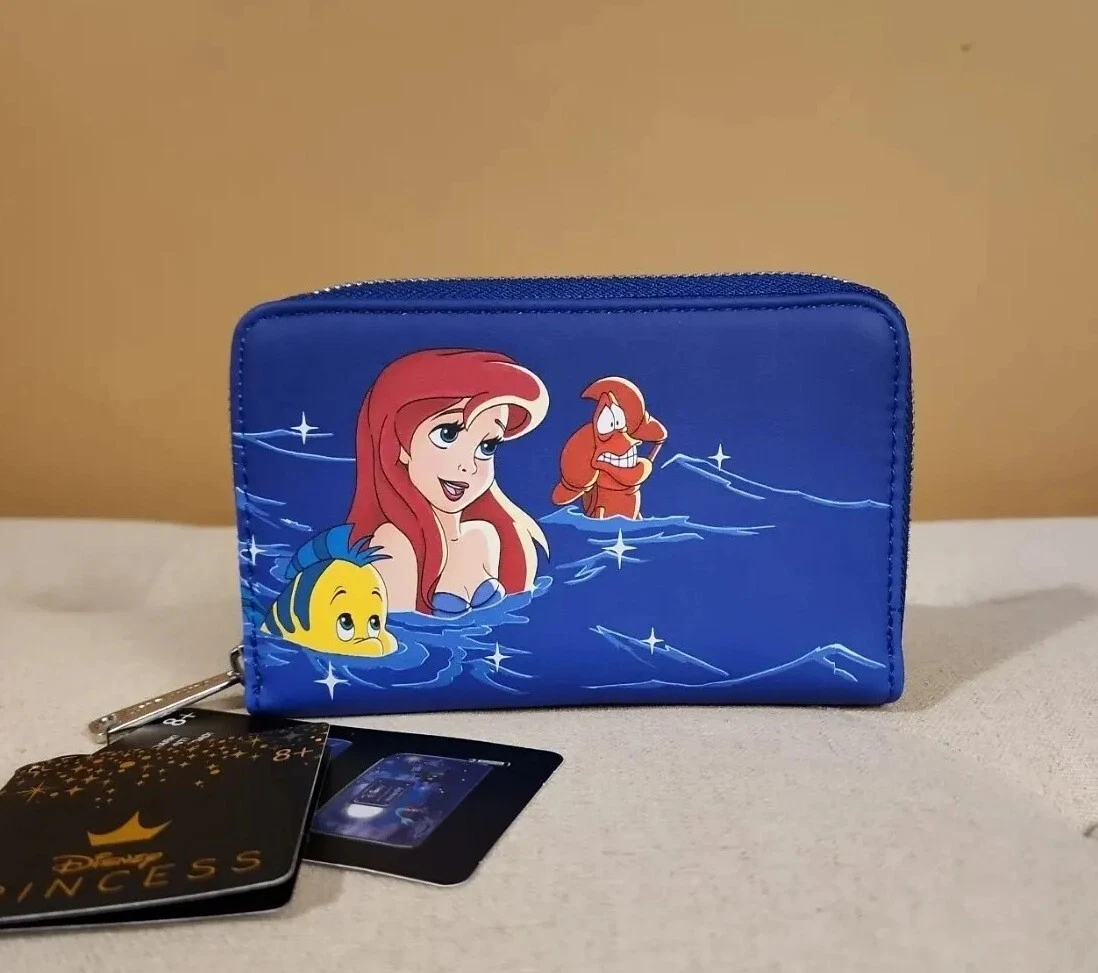 Ariel loungefly wallet hot sale