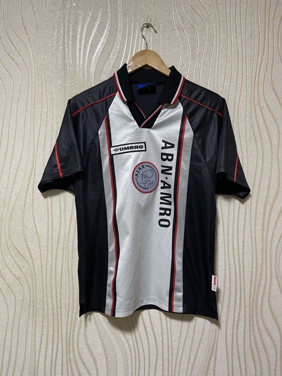 AJAX AMSTERDAM 1998 1999 AWAY FOOTBALL SHIRT SOCCER JERSEY AJAX AMSTERDAM 1998 1999 AWAY FOOTBALL SHIRT SOCCER JERSEY