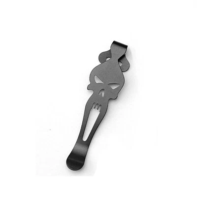 Titanium Deep Carry Pocket Back Clip for Zero Tolerance 0350 0750 Folding Knifes