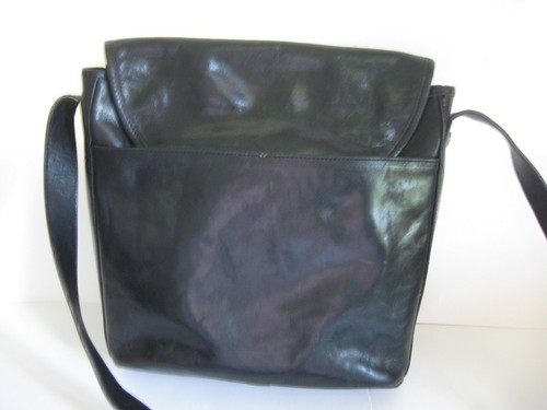 Handbag Oroton Black Vintage Leather Excellent - Picture 3 of 12