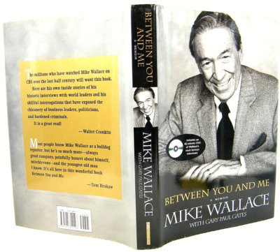 Between You and Me: A Memoir with 82-Minute DVD HC VG 1ST 'FLAT SIGNED'