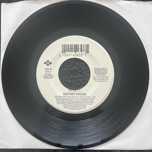 Britney Spears – From The Bottom Of My Broken Heart / You Drive Me Crazy 7'' EX - Imagen 4 de 5