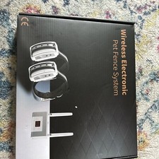 Wireless Electronic Pet Fence System Model PF-07 BLACK