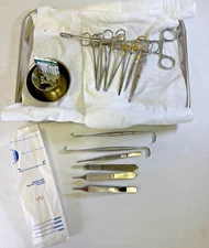 17 Piece SSI Ultra Sklar Codman Surgical Cut Down Tray General Surgery
