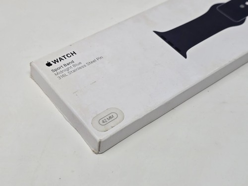 Apple Watch™ Sport Band 42mm S/M & M/L - Original - Midnight Blue - New - Picture 2 of 4