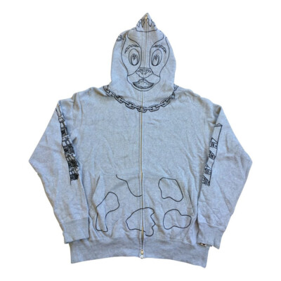 BAPE ホルスタイン パーカー グレー a bathing ape cow OG Bape Aoyama Royal Cow Full Zip Hoodie | eBay