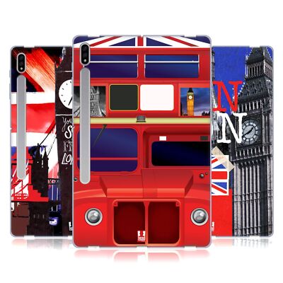 HEAD CASE DESIGNS I LOVE LONDON SOFT GEL CASE FOR SAMSUNG TABLETS 1