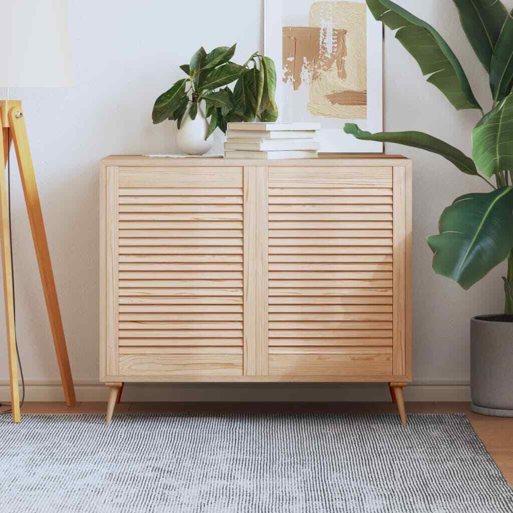 2x Ante a Persiana vidaXL 69x49,4 cm Legno Pino - Ricambio Mobili Fai-da-Te