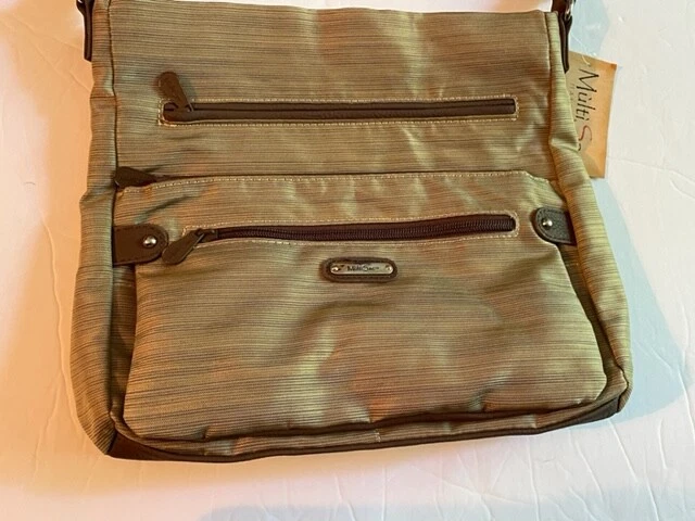 Multi-Sac Bolso de Hombro Tostado Tela Hobo Monedero Nuevo con Etiquetas Foto 2 de 4