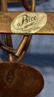 Curtis Jere Style Metal Wall Art Sculpture Bistro Cafe MCM