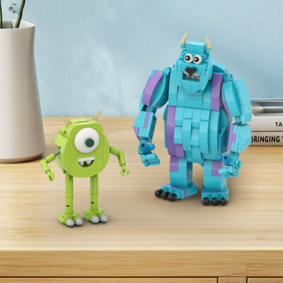 Horror Monsters Model Character Building Blocks Toys Set MOC Bricks Collectibles