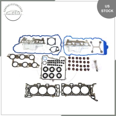 Mizumo Auto MA-9761295010 Full Gasket Set Head Bolts Compatible With/For 09-16 Buick Enclave Chevrolet Tranverse GMC 3.6L