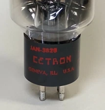 3B28 JAN Centron High Power Rectifier Vacuum Tube NOS/NIB