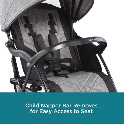 Contours Quick Lightweight Travel Toddler and Baby Stroller with Adapter Free... - Picture 6 of 10