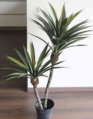 artplants Künstliche Yucca Palme Dewey, 115cm