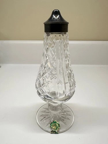 Vintage Waterford Crystal Salt Shaker Lismore 6”