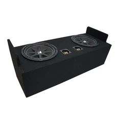 82-04 GMC Sonoma Extended Cab Truck Kicker Comp C12 Dual 12" Sub Box Final 2 Ohm