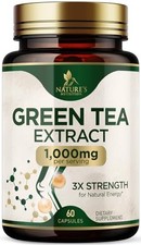 Green Tea Extract 1000mg - 45 EGCG, Energy  Heart Health