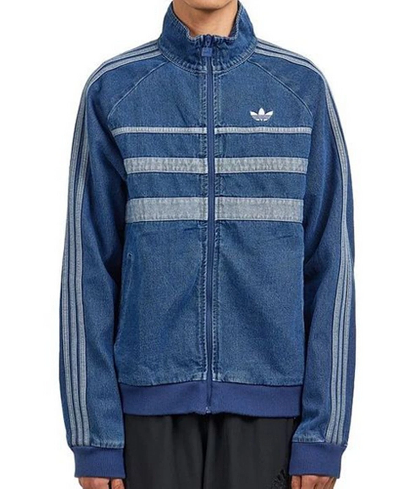 ADIDAS ORIGINALS ADICOLOR FIRST DENIM TRACK TOP BLUE M,L,XL LAST THREE