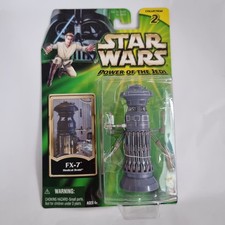 STAR WARS Power of the Jedi PotJ FX-7 (Medical Droid) MOC Hasbro + Star Case