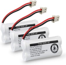 Bateria telefono inalambrico BT162342 BT262342 2.4V 800Mah pack 3 compatible