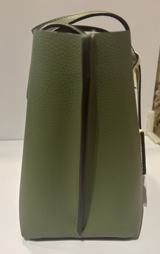 Tory Burch SMALL Perry Triple Compartment Tote Crossbody In Daphne Green VGUC - Picture 8 of 22