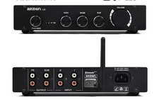 BRZHIFI L1B Nero Puro Classe A 2.0/2.1 Canali Amplificatore di Potenza Audio HiFi Bluetooth