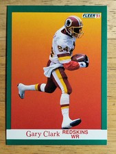 1991 Fleer #384 Gary Clark