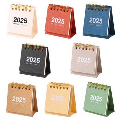 Small Desk Calendar Flip Calendar Portable Planning Organizing Practical