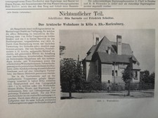 RK 1909 Zentralblatt 9 Köln Marienburg / Eisenbahn Java