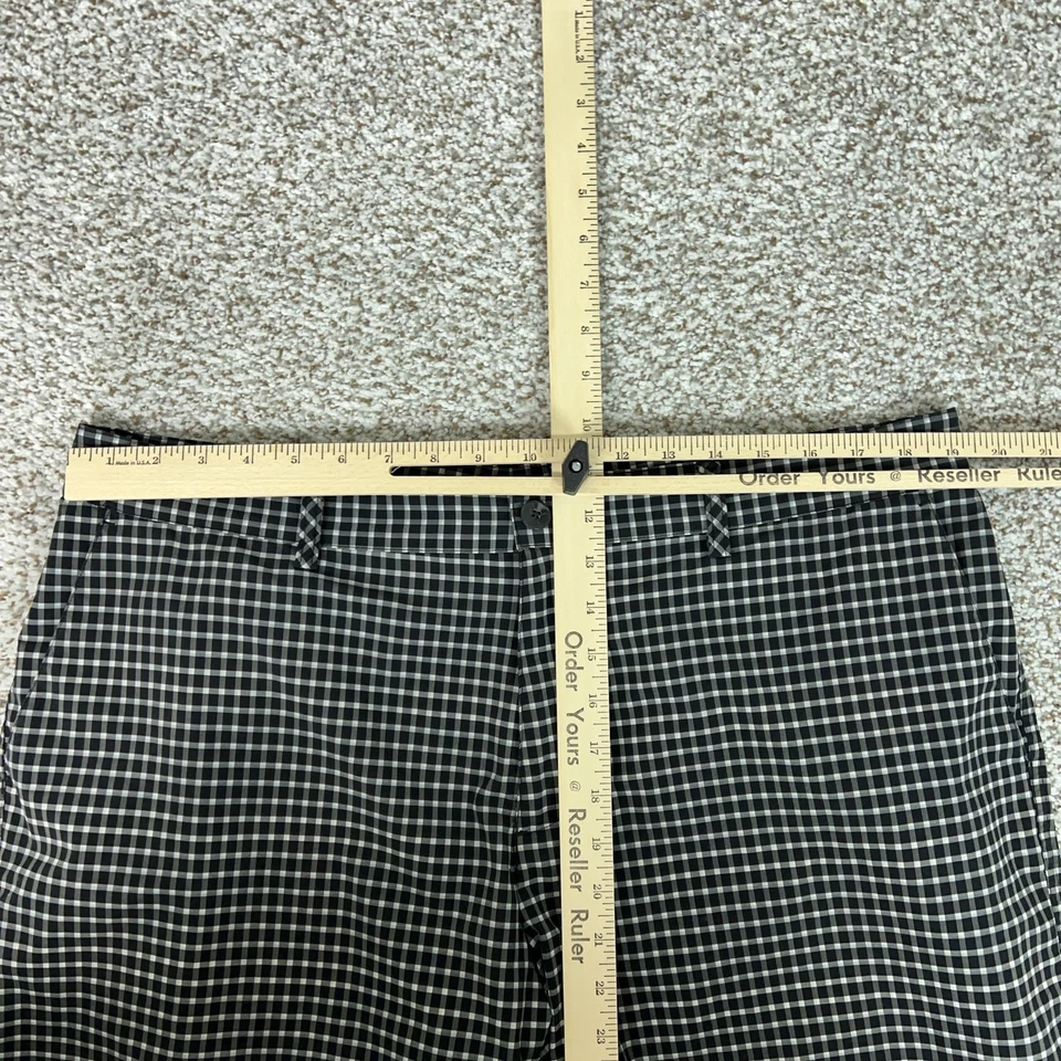 Pantalones Cortos Adidas Para Hombre 38 Negro Blanco Golf Guinga Cuadros Rendimiento Comodidad Deporte Foto 3 de 4