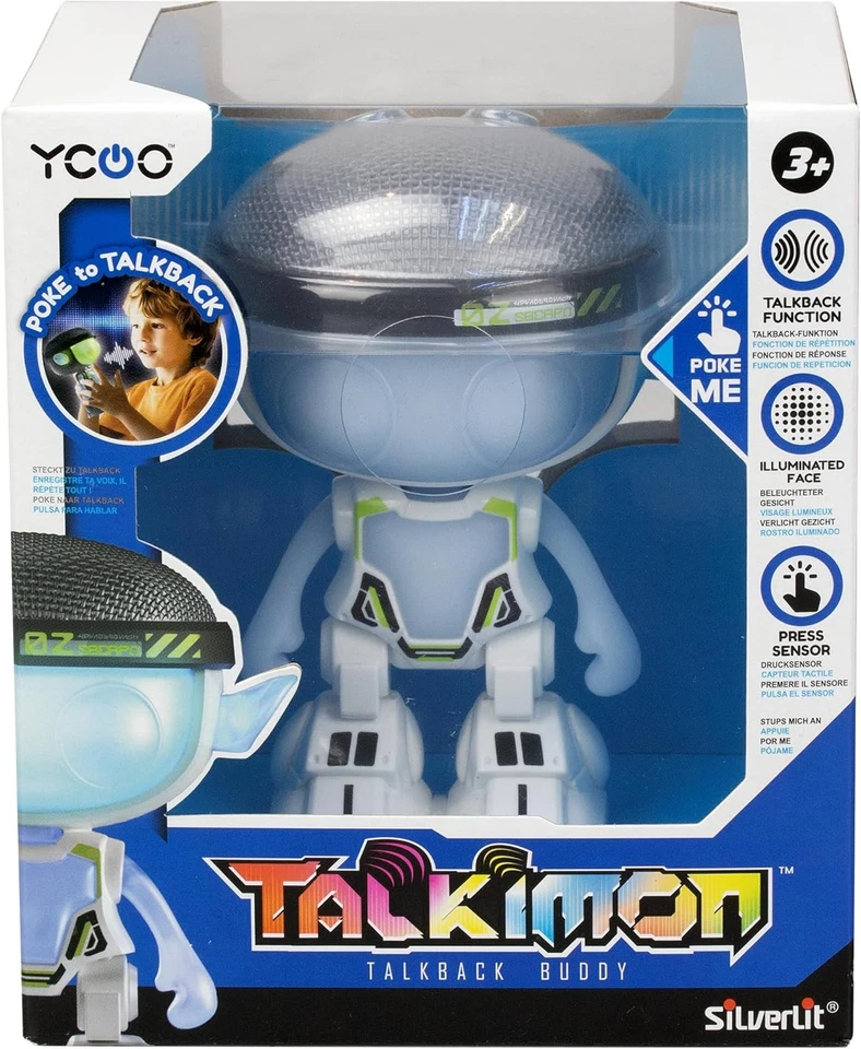 Silverlit Ycoo Interactive Talkimon Robot - Record and Repeat Voice - Ages 3+ - Photo 3/4