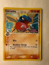 Carvanha δ 61/110 EX Holon Phantoms Reverse Holo Pokemon Card LP on eBay