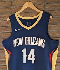 NBA NIKE New Orleans Pelicans Size LG (48) Icon Ed. Jersey, Brandon Ingram #14