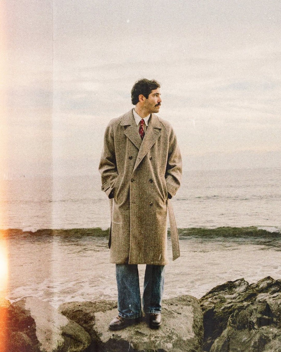 De Bonne Facture Grandad Coat Undyed Herringbone Wool - size 52 - BNWT, £1350 image 3