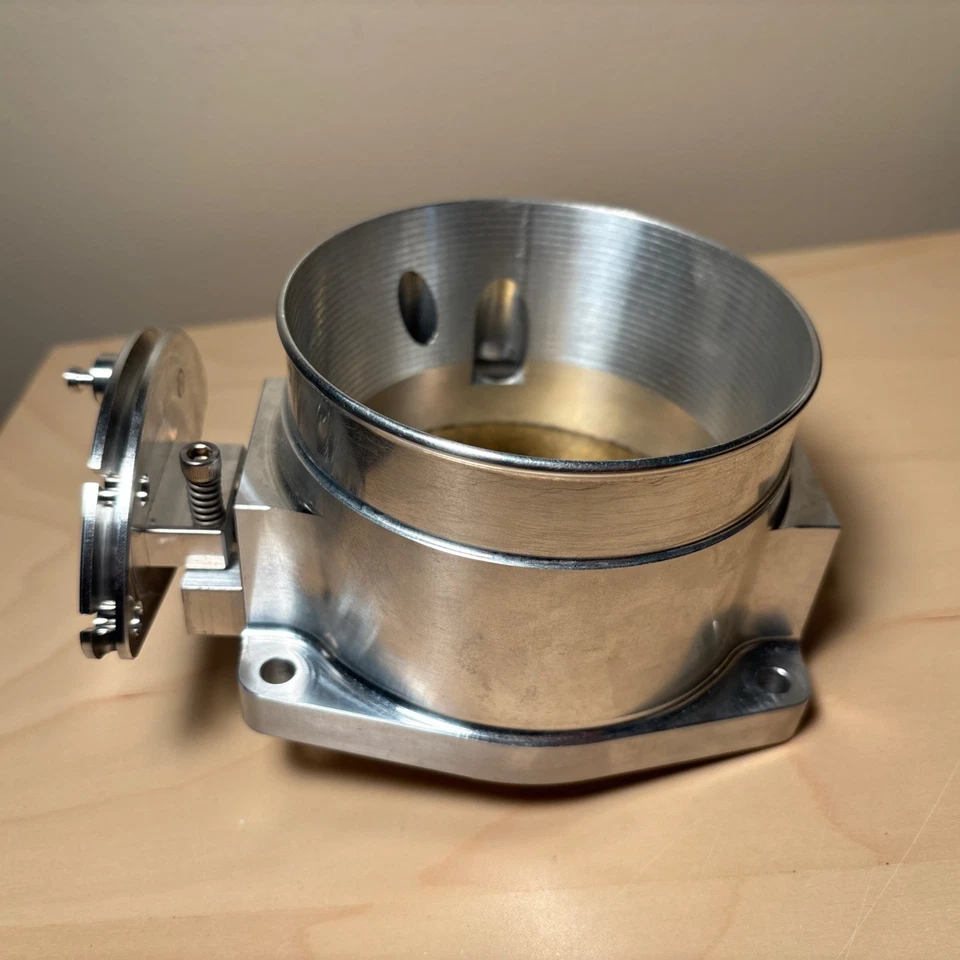Cuerpo de acelerador LS1 de aluminio de 90 mm rápido Foto 4 de 4