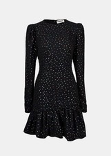 Minikleid Damen Schwarz Essentiel Antwerp Gr. 36